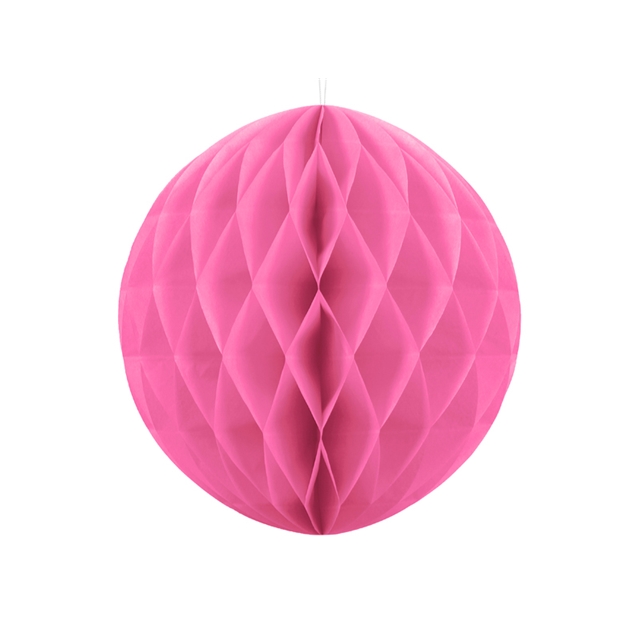Wabenball Deko pink 1 Stück 30cm