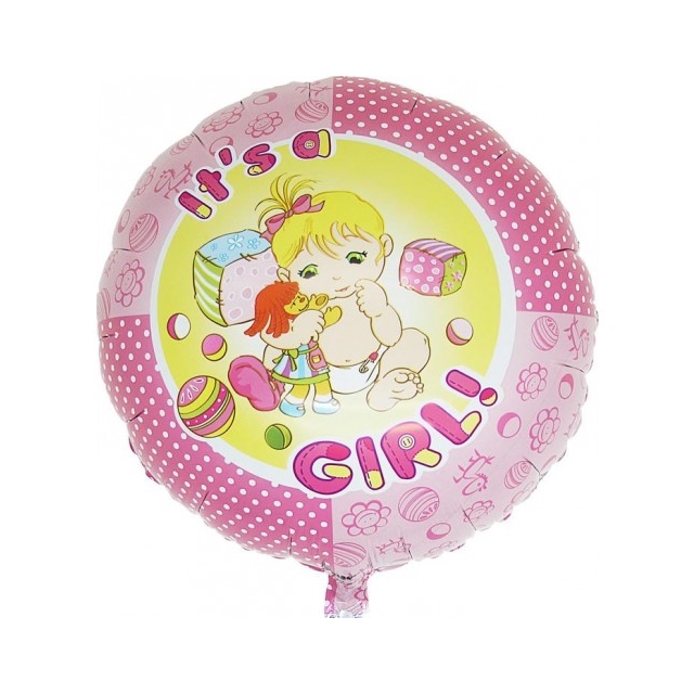 GirlIt's a Girl Folienballon