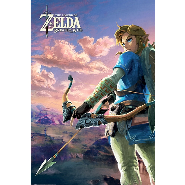 The Legend of Zelda Breath of the Wild Maxi-Poster 61x91,5cm