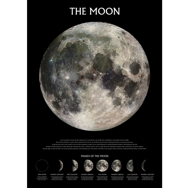 The Moon Phases Maxi-Poster 61x91,5cm