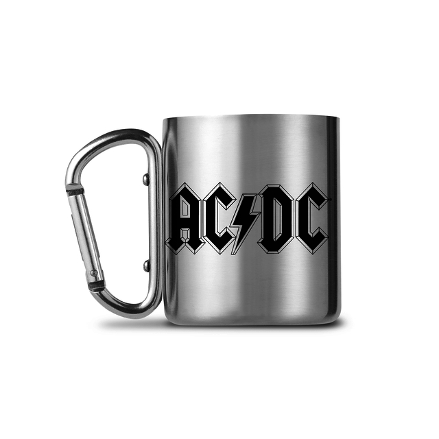 AC/DC Logo Carabiner Thermotasse