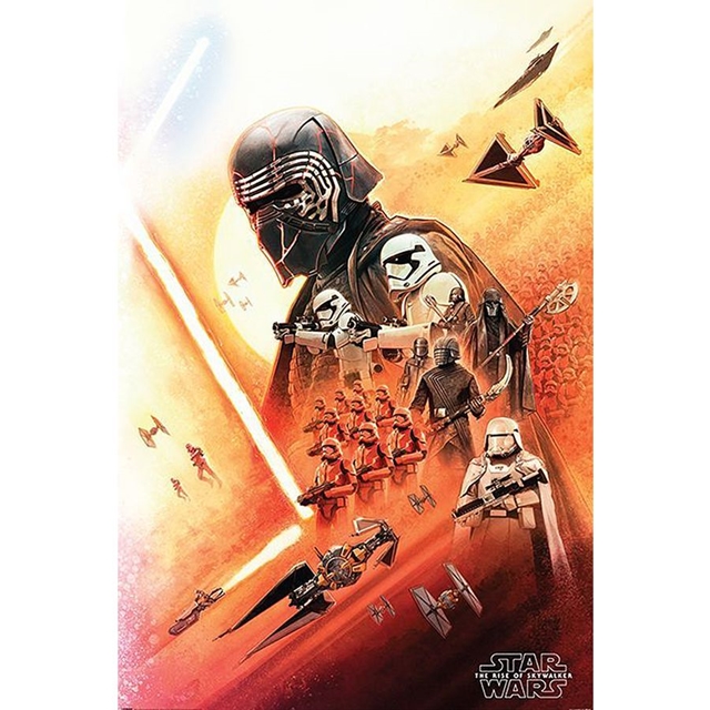 Star Wars Episode 9 - Kylo Ren & Empire Troops Poster