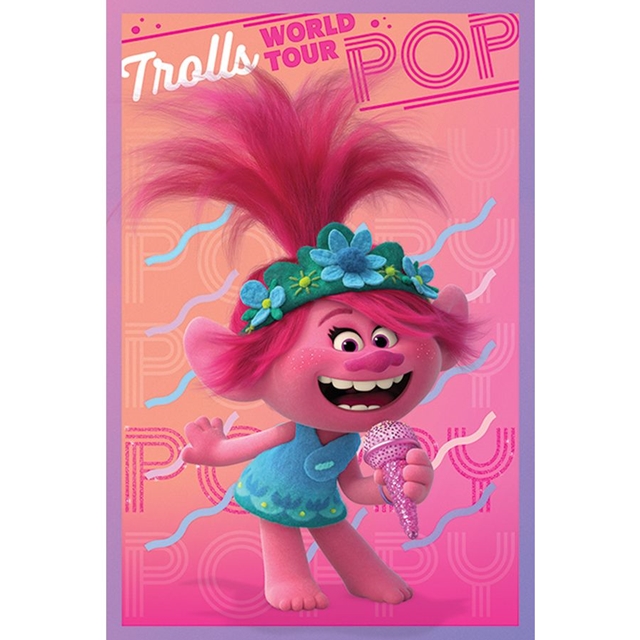 Trolls World Tour - Poppy Poster