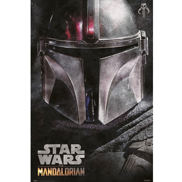 Star Wars The Mandalorian - Helmet Poster