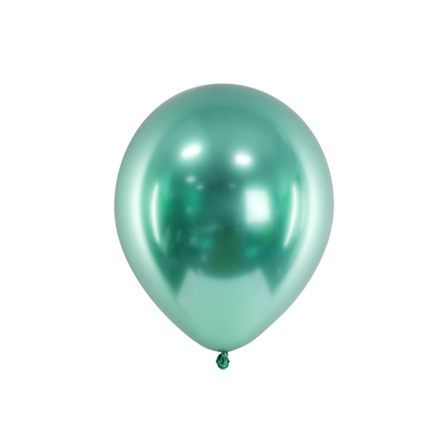 Glossy flaschengrün 30cm Ballon