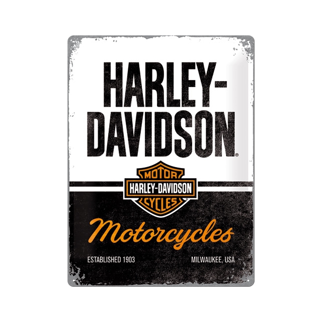 Harley-Davidson - Motorcycles 30x40cm Blechschild
