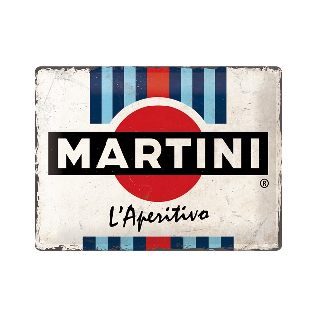 Martini - L'Aperitivo  30x40cm Blechschild