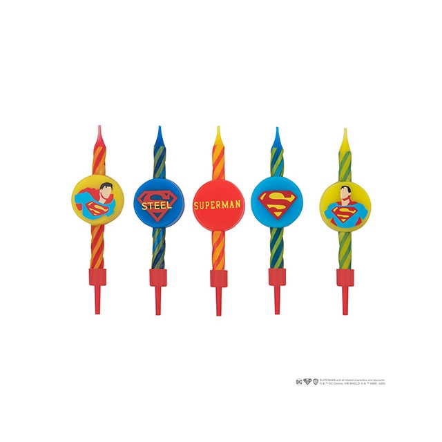 DC Comics - Logo Superman Kerze