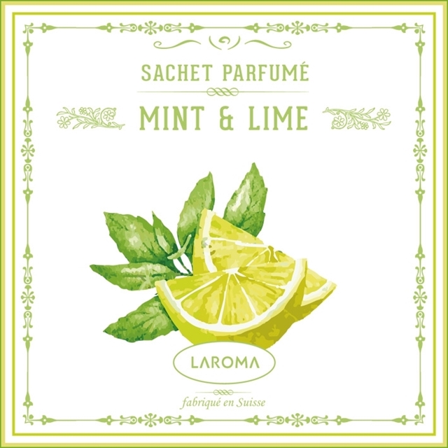 Mint & Lime  Duftsachet 120x120 mm