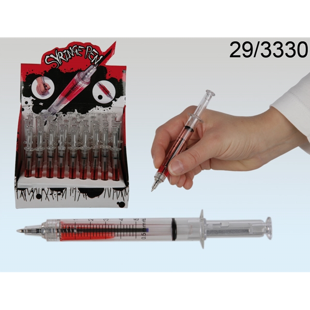 Spritze Kugelschreiber-Set mit 10 Stck