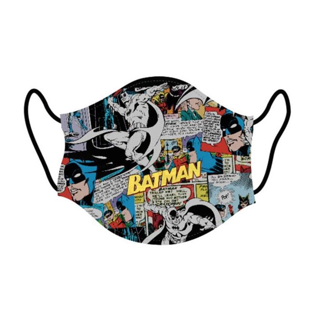 Stoff-Schutzmaske  Batman f.Erwachsene