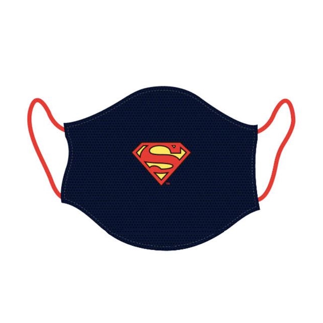 Stoff-Schutzmaske  Superman  f. Kids  7-13 J.