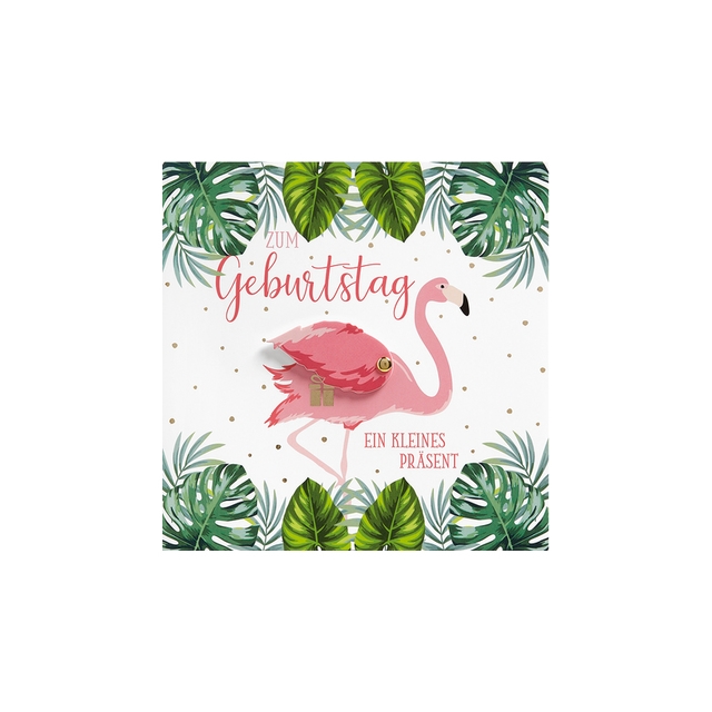 Zum Geburtstag Flamingo Moving Cards