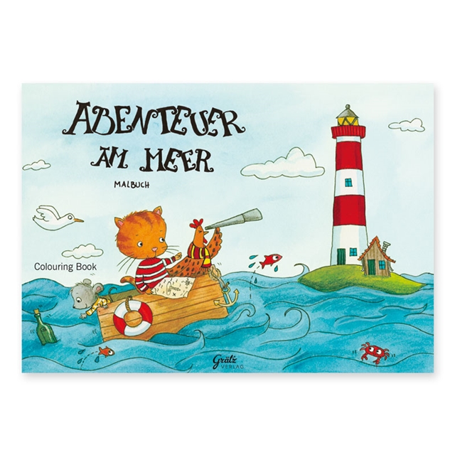 Abenteuer im Meer Mini-Malbuch