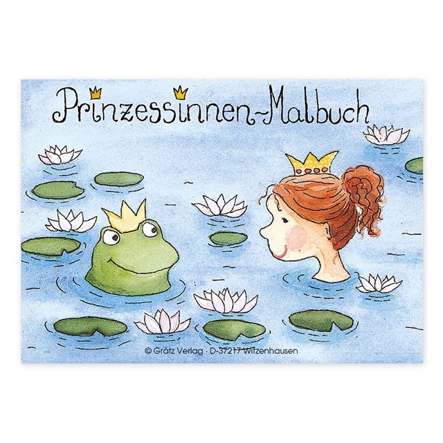 Prinzessinnen Mini-Malbuch