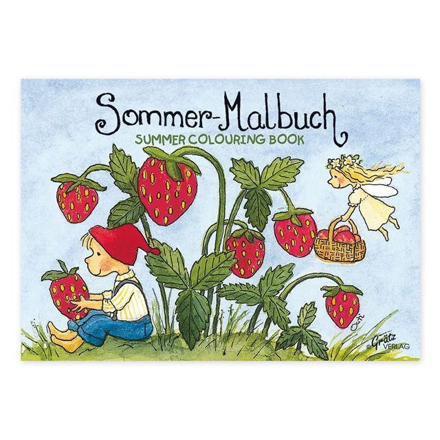 Sommer Mini-Malbuch