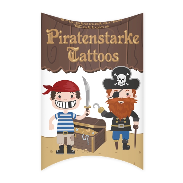 Piratenstarke-Tattoos