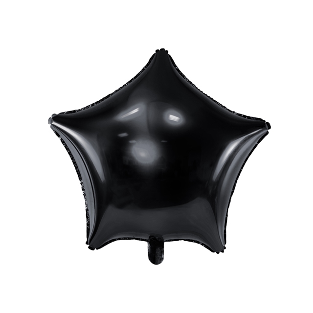 Folienballon Stern schwarz