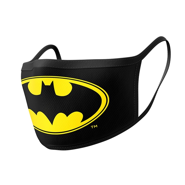 Batman Stoff-Schutzmaske / 2 Stck