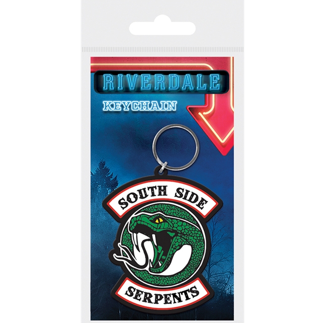Riverdale - South Side Serpents Rubber Keyring
