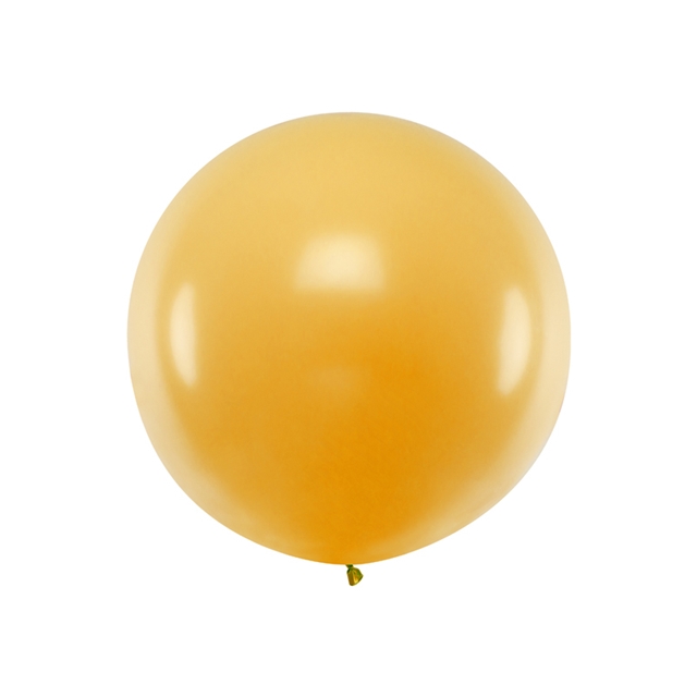 Ballon Metallic gold 1m