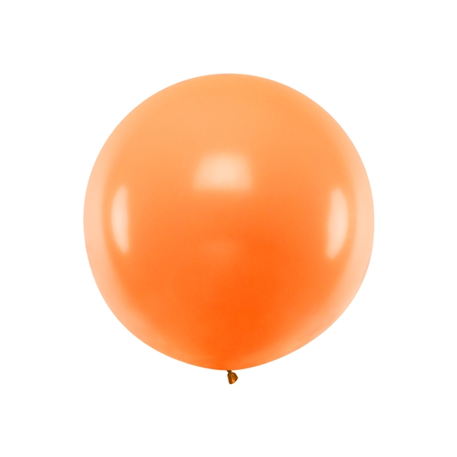 Ballon rund 1m orange