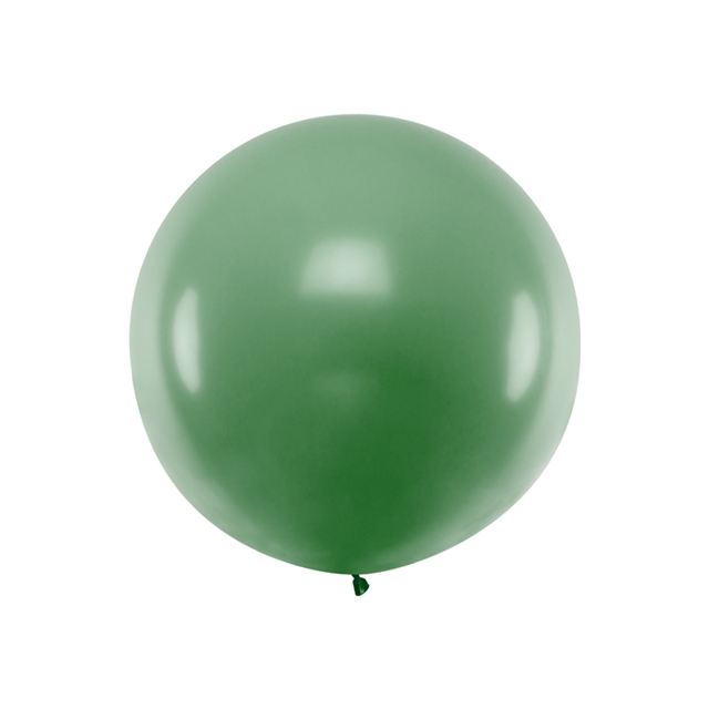Ballon rund 1m dunkelgrün