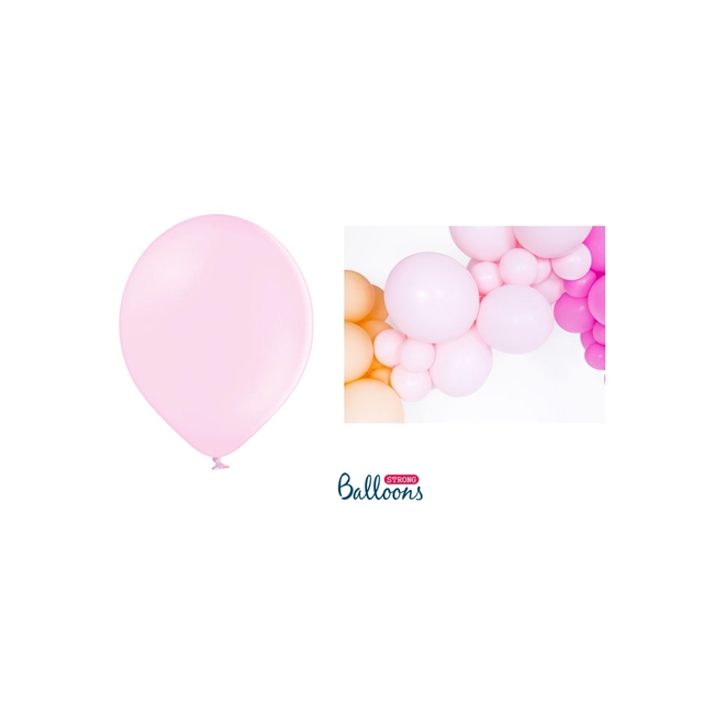 Ballone pastell blasses pink 50 Stück