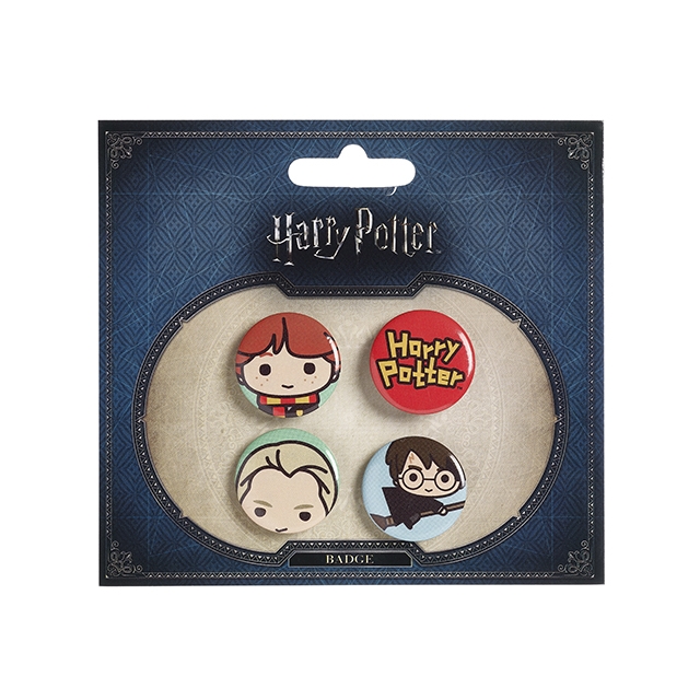 Harry Potter Ron, Drago, Harry Buttons