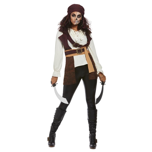 Piratin-Geist Kostüm