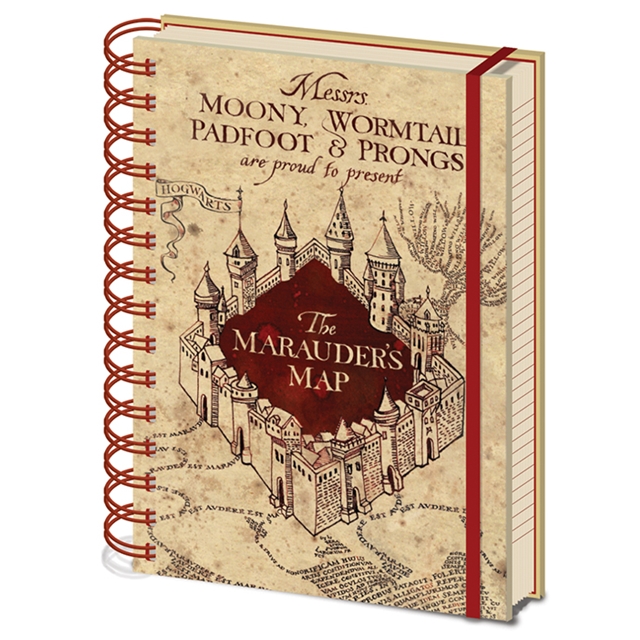 Harry Potter (The Marauders Map) Notizbuch