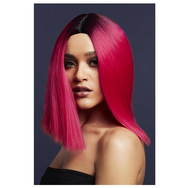 Kylie Perücke magenta-pink