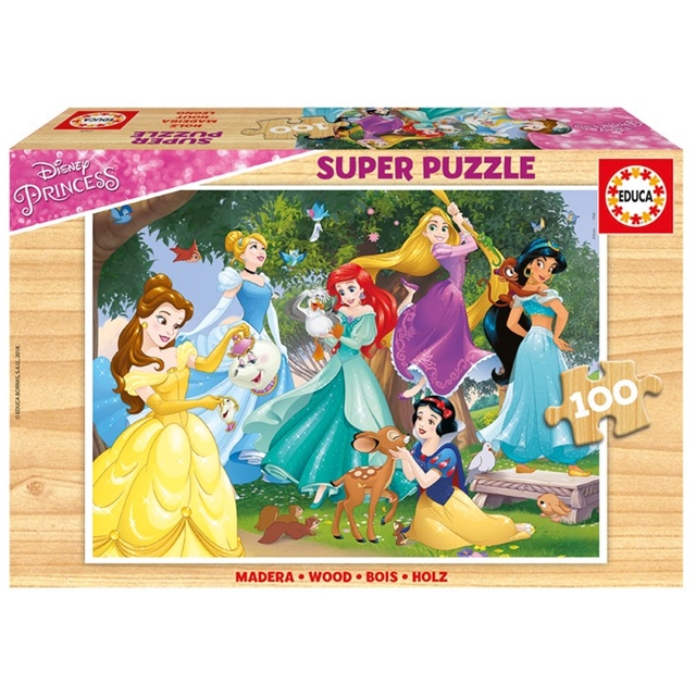 Holzpuzzle Disney Princesses