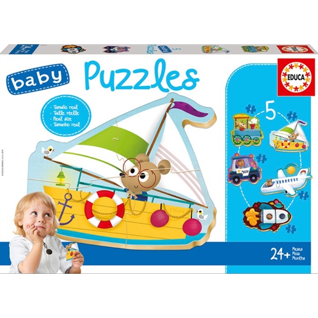 Baby Puzzles Vehicles 2