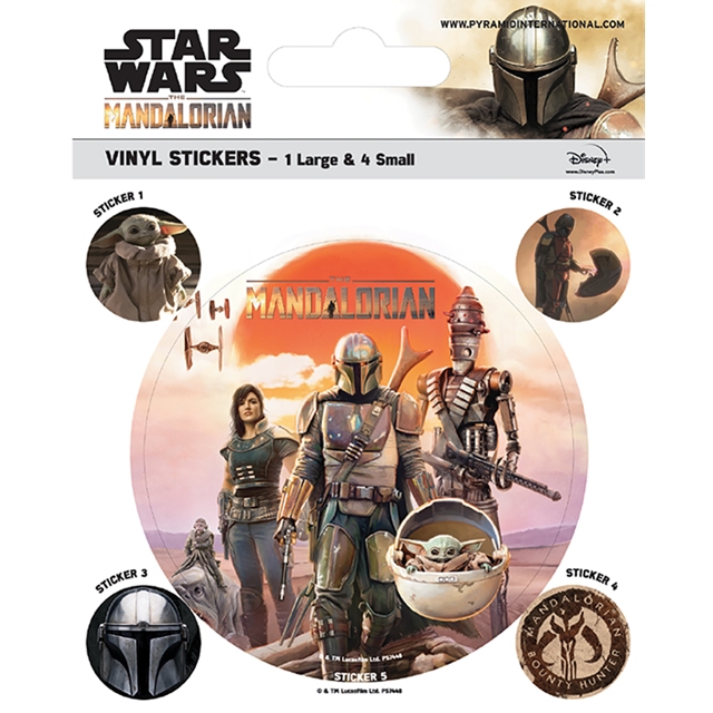 Star Wars - The Mandalorian Legacy Sticker