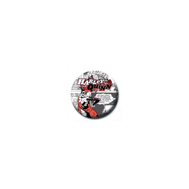 Harley Quinn (AKA) Button 25 mm