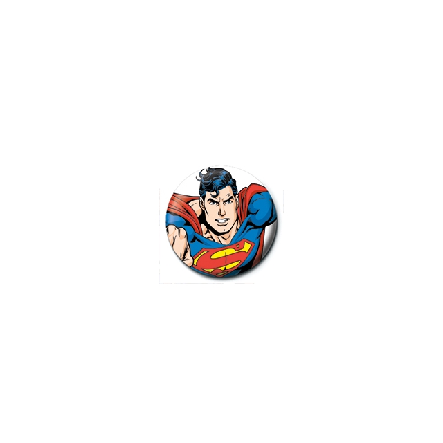 Superman Flying Button 25 mm