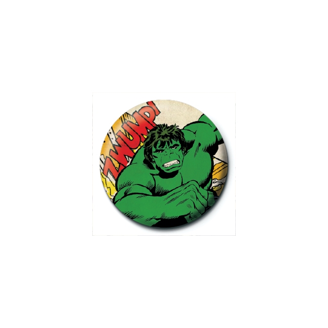 Marvel Comics Hulk Clipping Button 25 mm