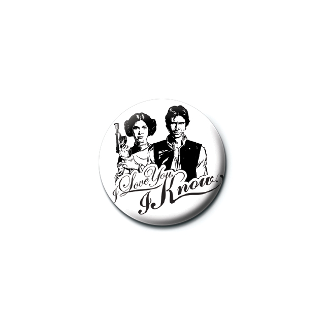 Star Wars (I Love You) Button 25 mm