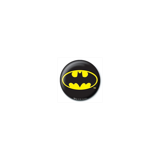 DC Comics (Batman Logo) Button 25 mm
