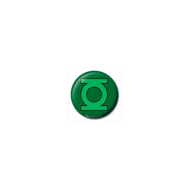 DC Comics (Green Lantern Logo) Button 25 mm