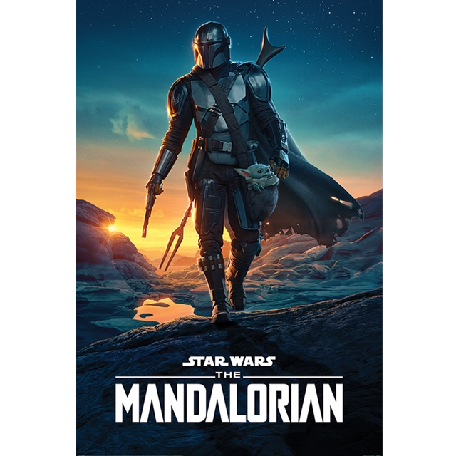 Star Wars - The Mandalorian (Nightfall) Maxi-Poster