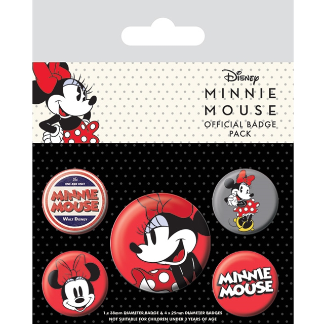 Minnie Mouse Badgepack