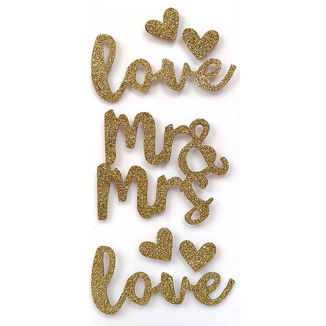 In Love - Mr. & Mrs Sticker