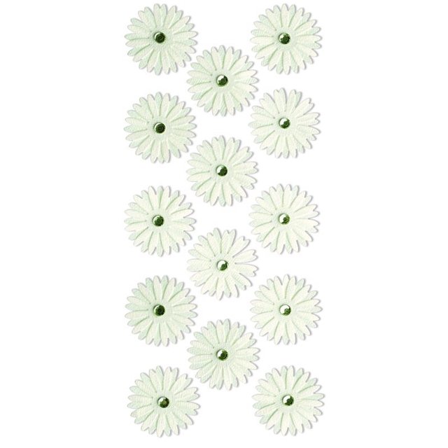 Einzelblüten grün Sticker