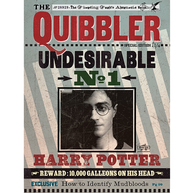 Harry Potter (Quibbler) Leinwanddruck