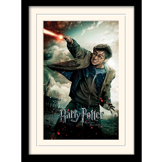 Harry Potter (Deathly Hallows Part 2) Print mit Rahmen