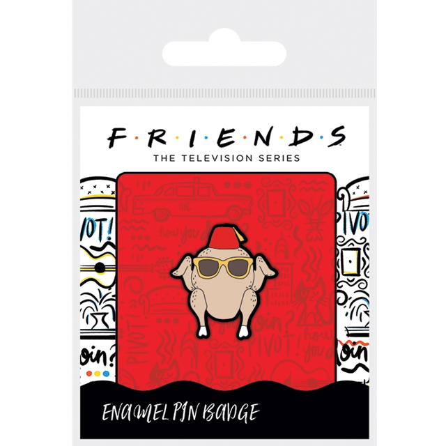 Friends (Cool Turkey) Pin Badge