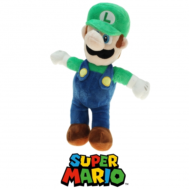 Super Mario Luigi 30 cm Plüschfigur