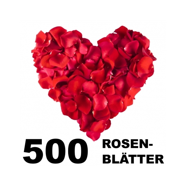 Rosenblätter rot 500 Stk im Beutel